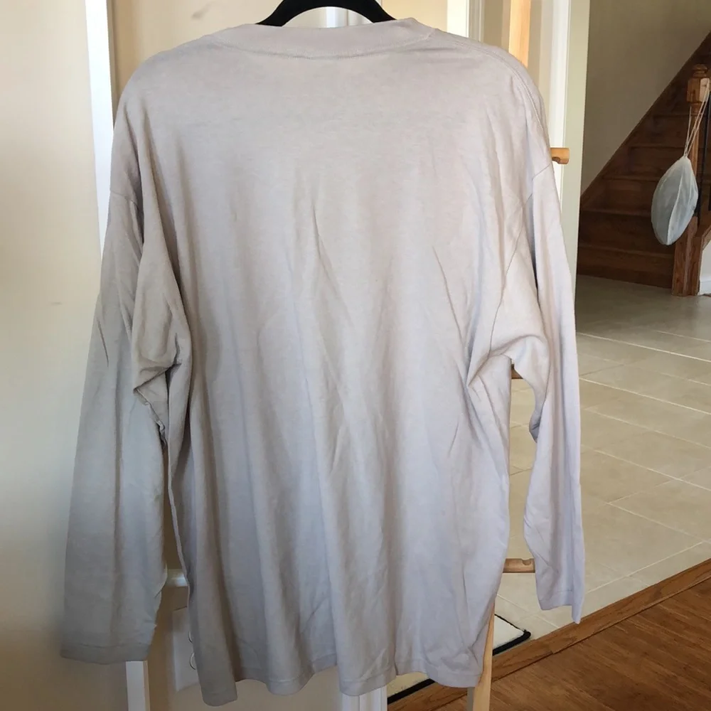 Calvin Klein Jeans Long Sleeve Graphic T-Shirt Men Size L 100% Cotton NWT